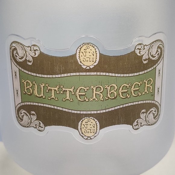 Wizarding World of Harry Potter Butterbeer Mug Footed Plastic Universal Studios - Picture 5 of 9